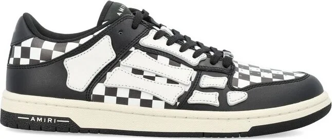 Amiri Checkered Low-Top Sneakers