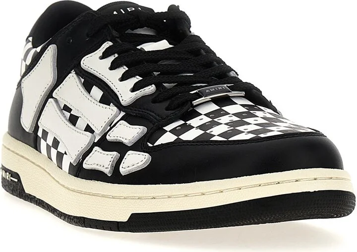Amiri 'Checkered Skel Top Low' Sneakers - Image 2