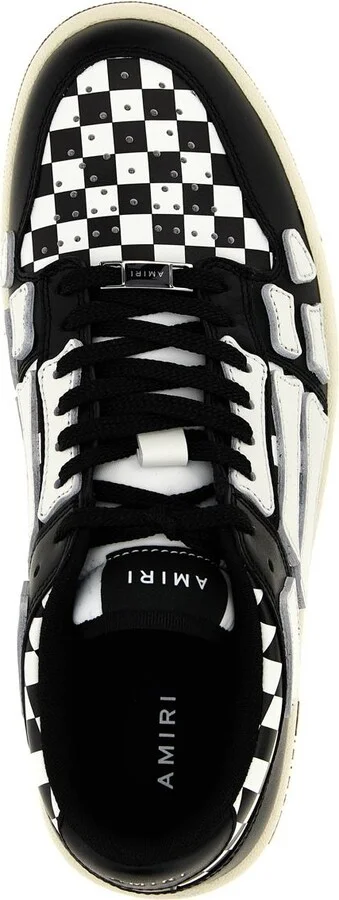 Amiri 'Checkered Skel Top Low' Sneakers - Image 4