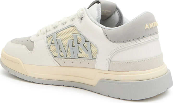 Amiri Classic Panelled Grained Leather Sneakers - Image 2