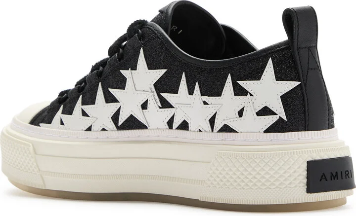 Amiri Court Low Glittered Sneakers - Image 2