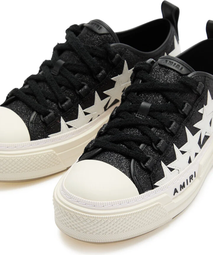 Amiri Court Low Glittered Sneakers - Image 3