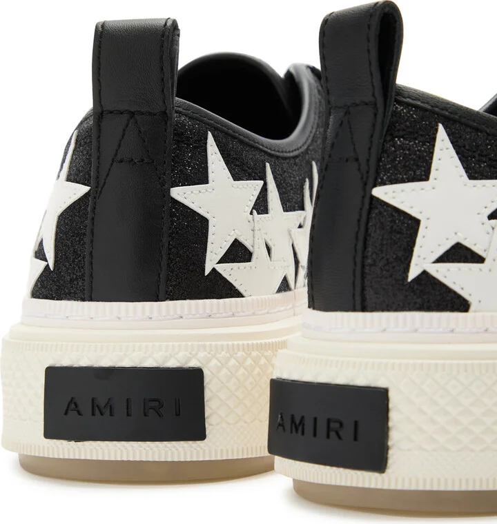 Amiri Court Low Glittered Sneakers - Image 4