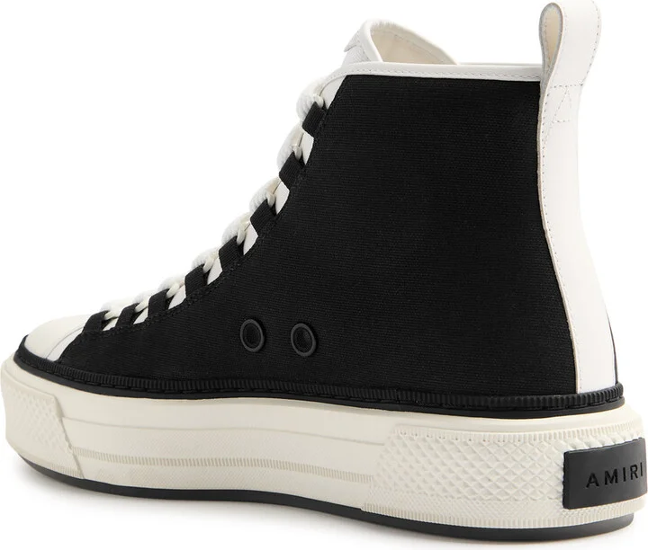 Amiri Court MA Canvas Hi-top Sneakers - Image 2