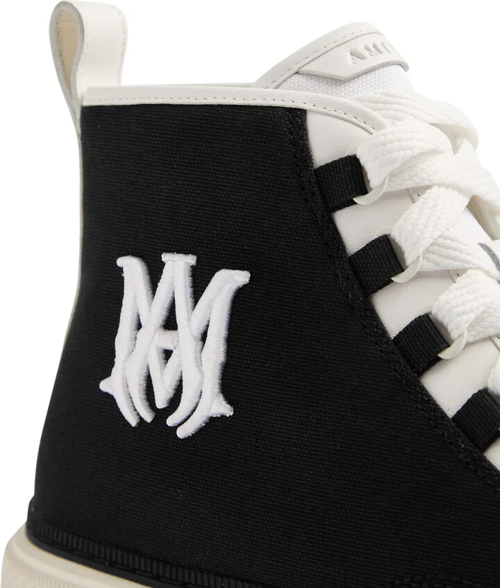 Amiri Court MA Canvas Hi-top Sneakers - Image 4