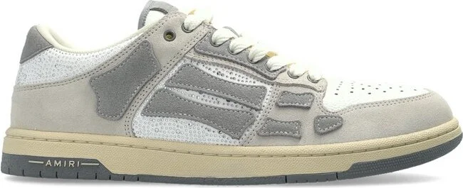 Amiri Crystal Embellished Skel Top Sneakers