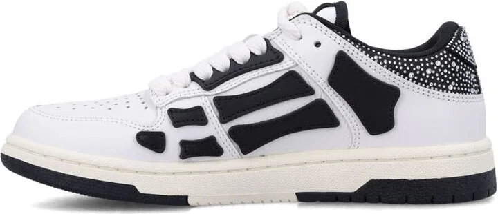 Amiri Crystal Satin Skel Top Low Woman'S Sneakers - Image 3