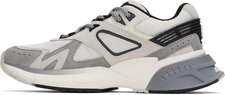 AMIRI Gray & Beige MA Runner Sneakers - Image 3