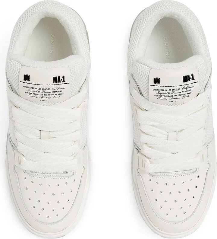 Amiri Leather Ma-1 Low-Top Sneakers - Image 2