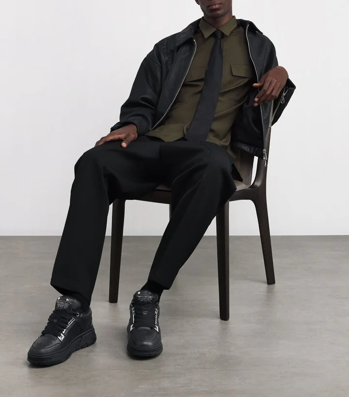 Amiri Leather Ma-1 Sneakers - Image 2