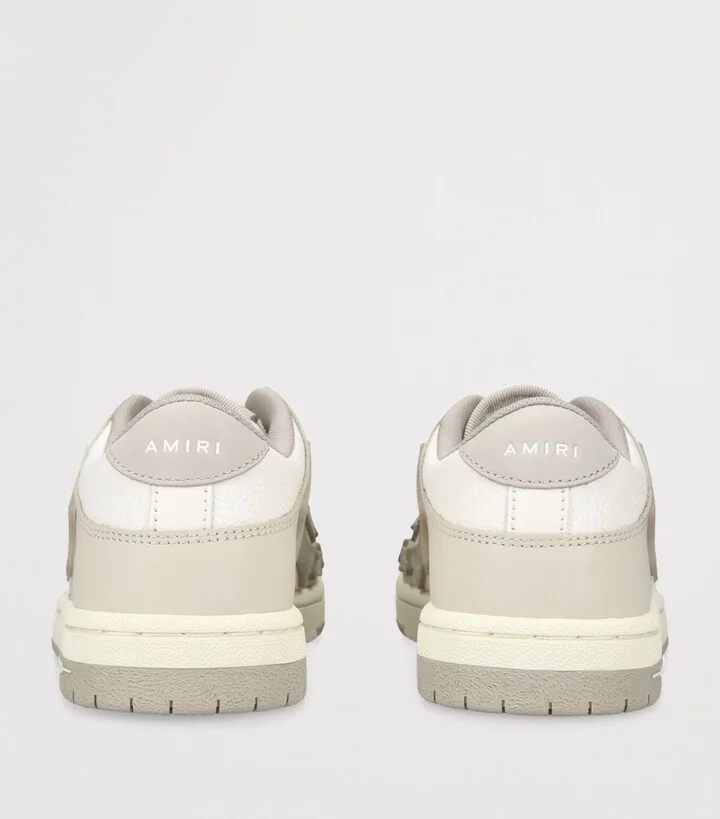 Amiri Leather Skel Low-Top Sneakers - Image 2