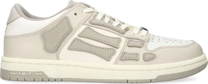 Amiri Leather Skel Low-Top Sneakers