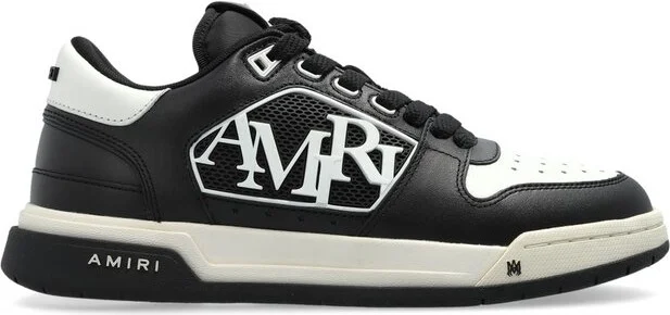 Amiri Logo Patch Classic Low-Top Sneakers