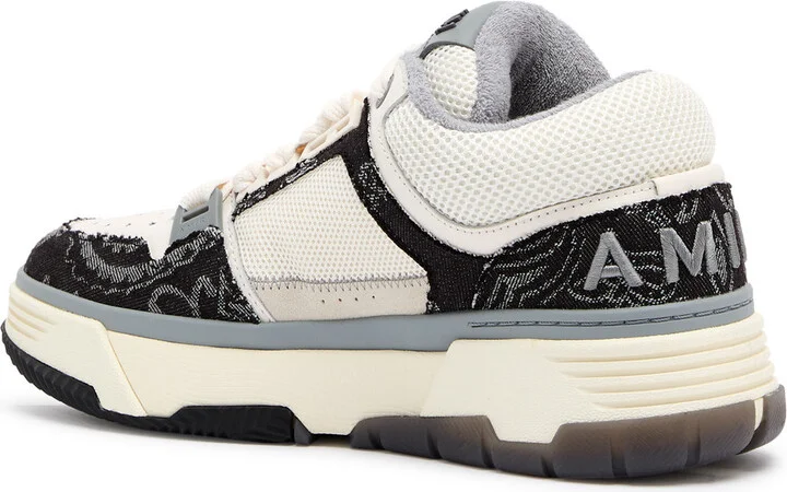 Amiri MA-1 Panelled Denim Sneakers - Image 2