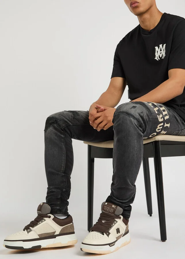 Amiri MA-1 Panelled Mesh Sneakers - Image 5