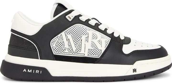 Amiri MA Quad Debossed Classic Low Sneaker in Black