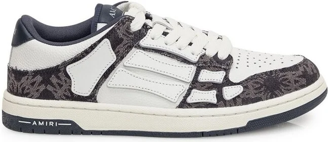 Amiri Ma Quad Skel Top Low Sneakers