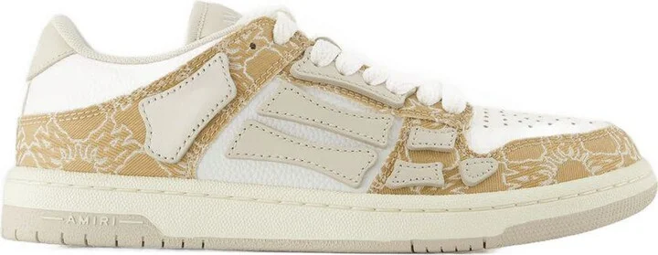 Amiri Ma Quad Skel Top Low Sneakers