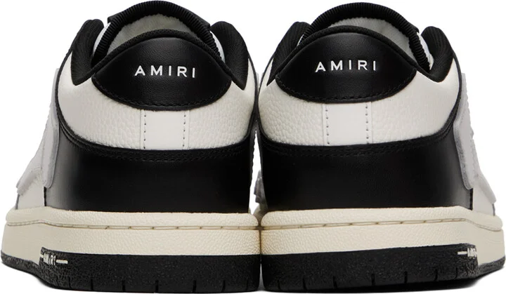 AMIRI Multicolor Two-Tone Skel Top Low Sneakers - Image 2