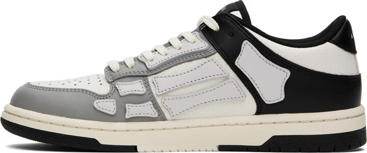 AMIRI Multicolor Two-Tone Skel Top Low Sneakers - Image 3