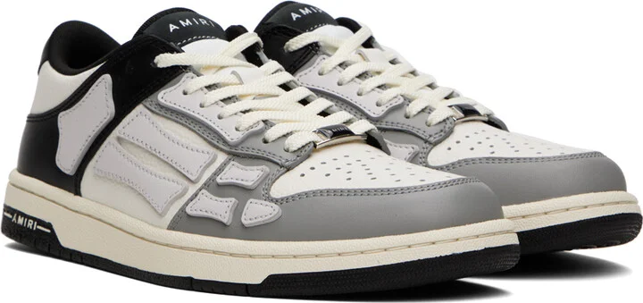 AMIRI Multicolor Two-Tone Skel Top Low Sneakers - Image 4
