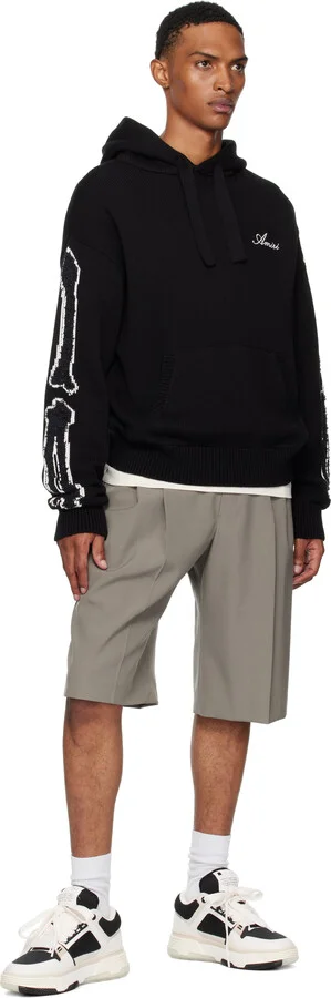 AMIRI Off-White & Black MA-1 Sneakers - Image 5