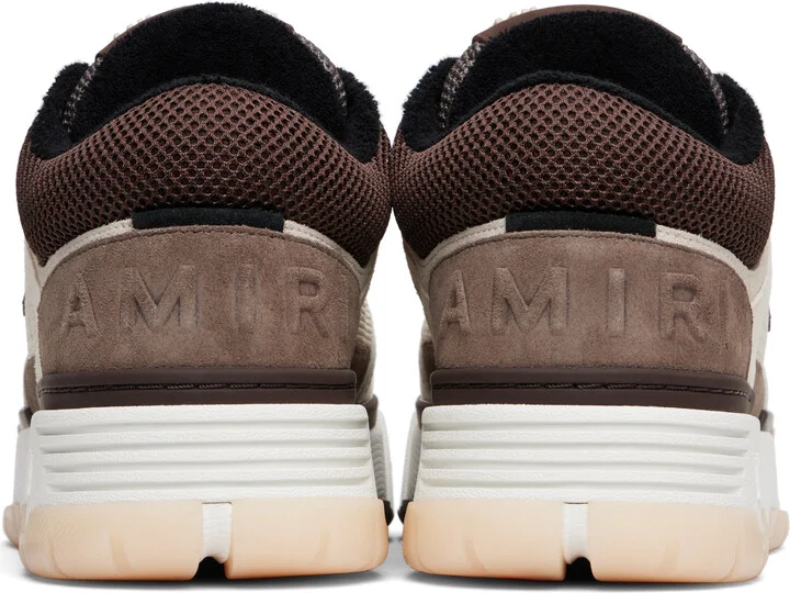 AMIRI Off-White & Brown MA-1 Sneakers - Image 2