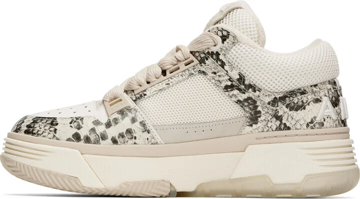 AMIRI Off-White Snake MA-1 Sneakers - Image 3