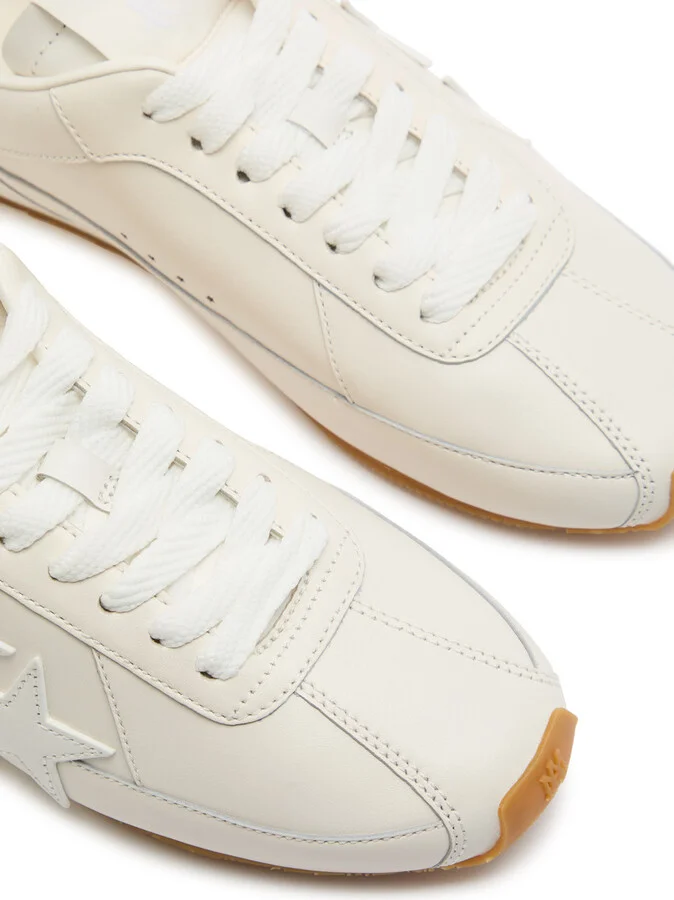 Amiri Pacific Appliquéd Leather Sneakers - Image 3