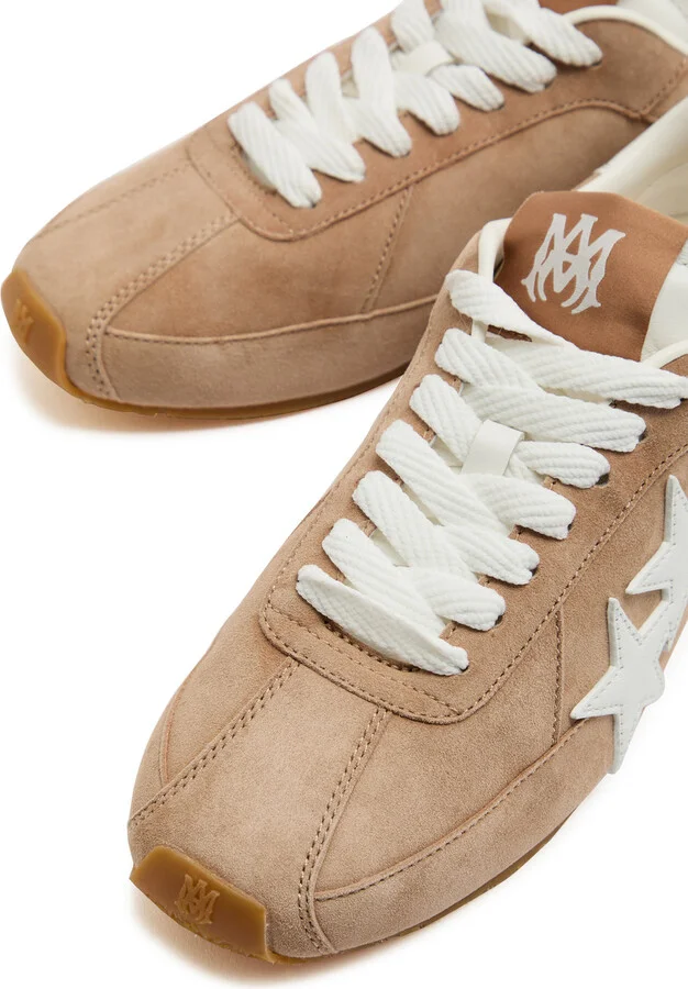 Amiri Pacific Appliquéd Suede Sneakers - Image 3