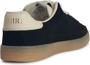 Amiri 'Pacific' Black Leather Sneakers - Image 5