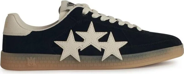 Amiri 'Pacific' Black Leather Sneakers