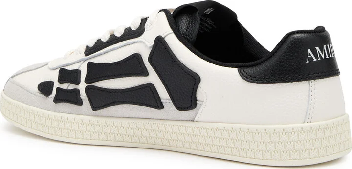 Amiri Pacific Bones Panelled Leather Sneakers - Image 2
