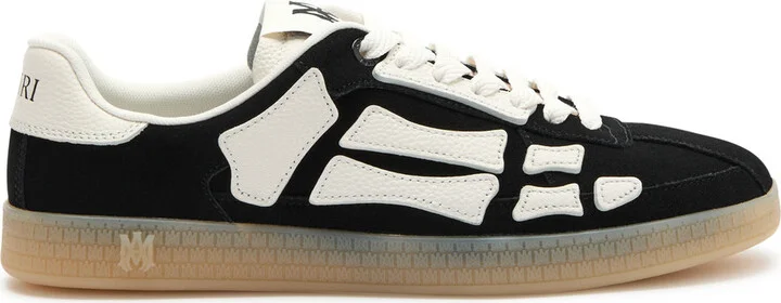 Amiri Pacific Bones Suede Sneakers