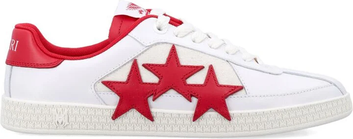WHITE VARSITY RED