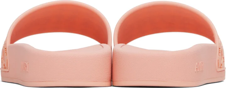 AMIRI Pink MA Quad Pool Slides - Image 2