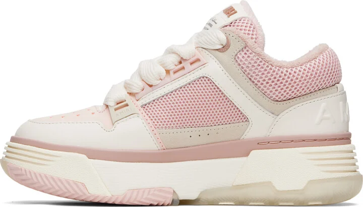 AMIRI Pink & White MA-1 Sneakers - Image 3