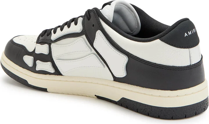 Amiri Skel Panelled Leather Sneakers - Image 2