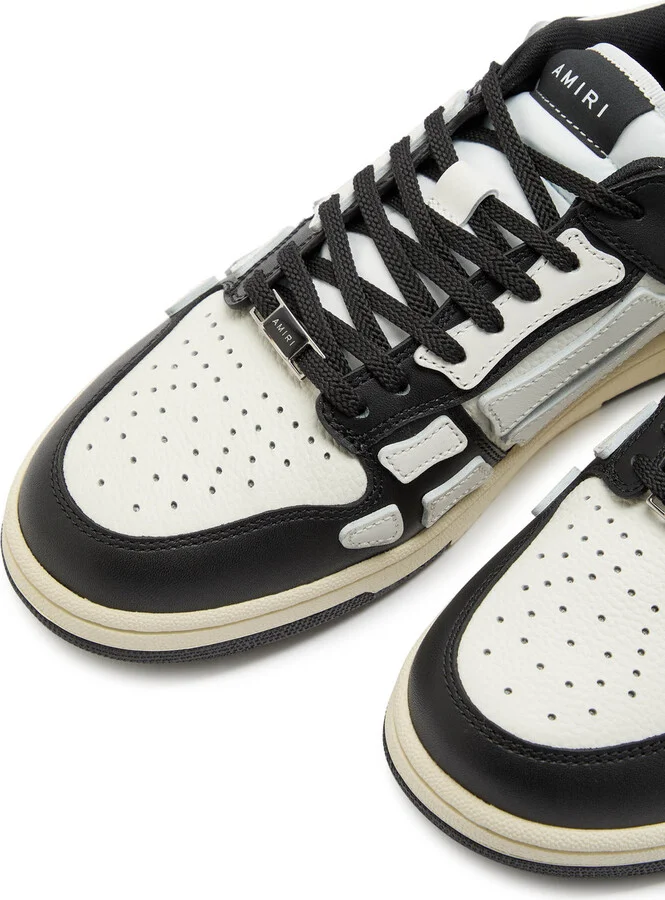 Amiri Skel Panelled Leather Sneakers - Image 3