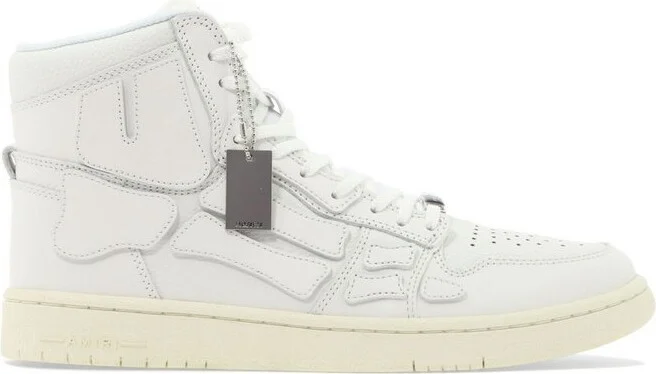 Amiri Skeleton High Top Lace-Up Sneakers