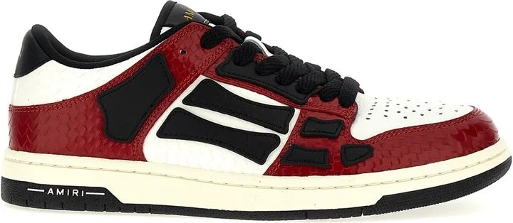 Amiri 'Snake Skel Top Low' Sneakers
