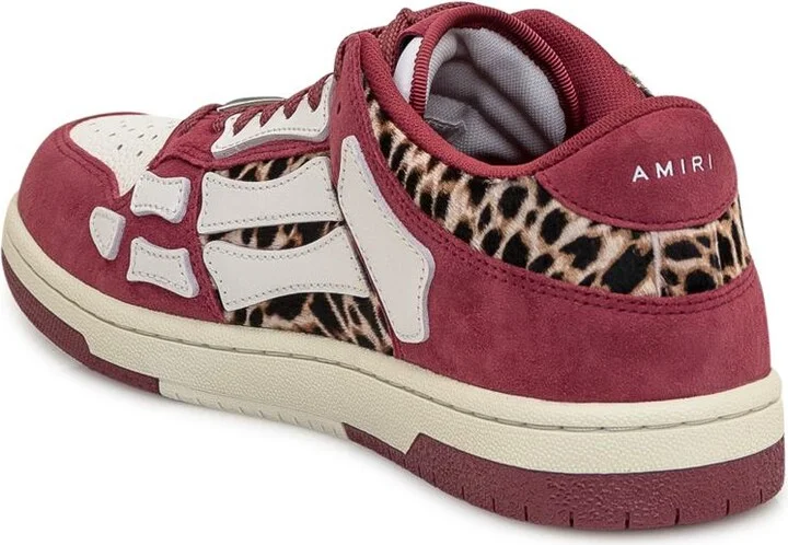 Amiri Sneaker Leopard Skel Top - Image 3
