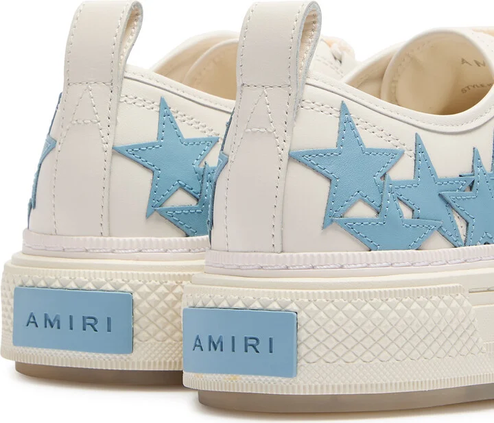 Amiri Stars Court Leather Sneakers - Image 4