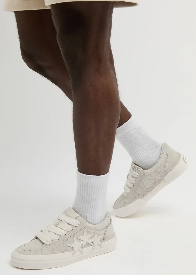 Amiri Sunset Panelled Suede Sneakers - Image 9