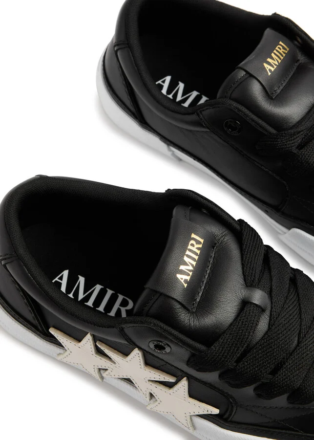 Amiri Sunset Skate Panelled Leather Sneakers - Image 4