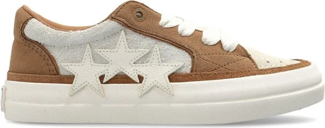Amiri Sunset Skate Round Toe Lace-Up Sneakers