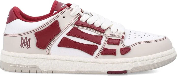 Amiri Varsity Skel Top Low Woman'S Sneakers