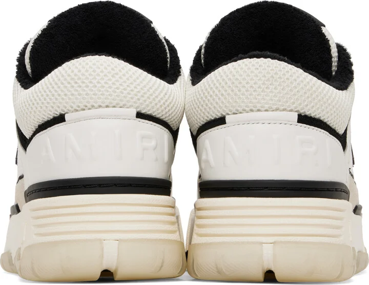 AMIRI White & Black MA-1 Sneakers - Image 2