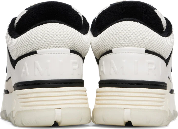 AMIRI White & Black MA-1 Sneakers - Image 2