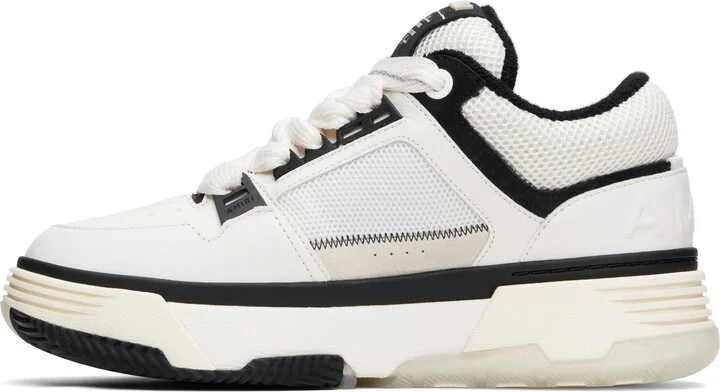 AMIRI White & Black MA-1 Sneakers - Image 3